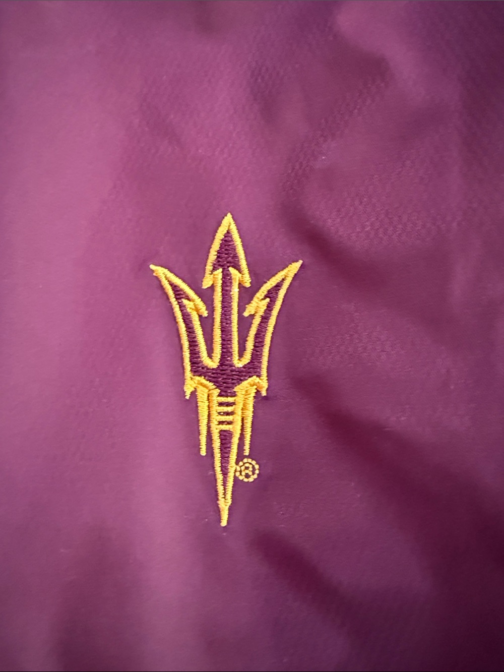 Arizona State Sun Devils Rivalry Threads Maroon & Gray Jacket - Picture 2 of 6